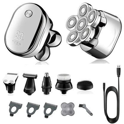 Men's Digital Display Rechargeable Shaver